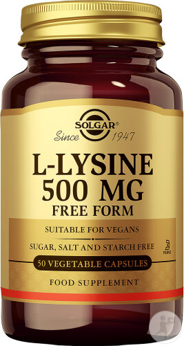 Solgar L-Lysine 500mg Gélules Végétales 50
