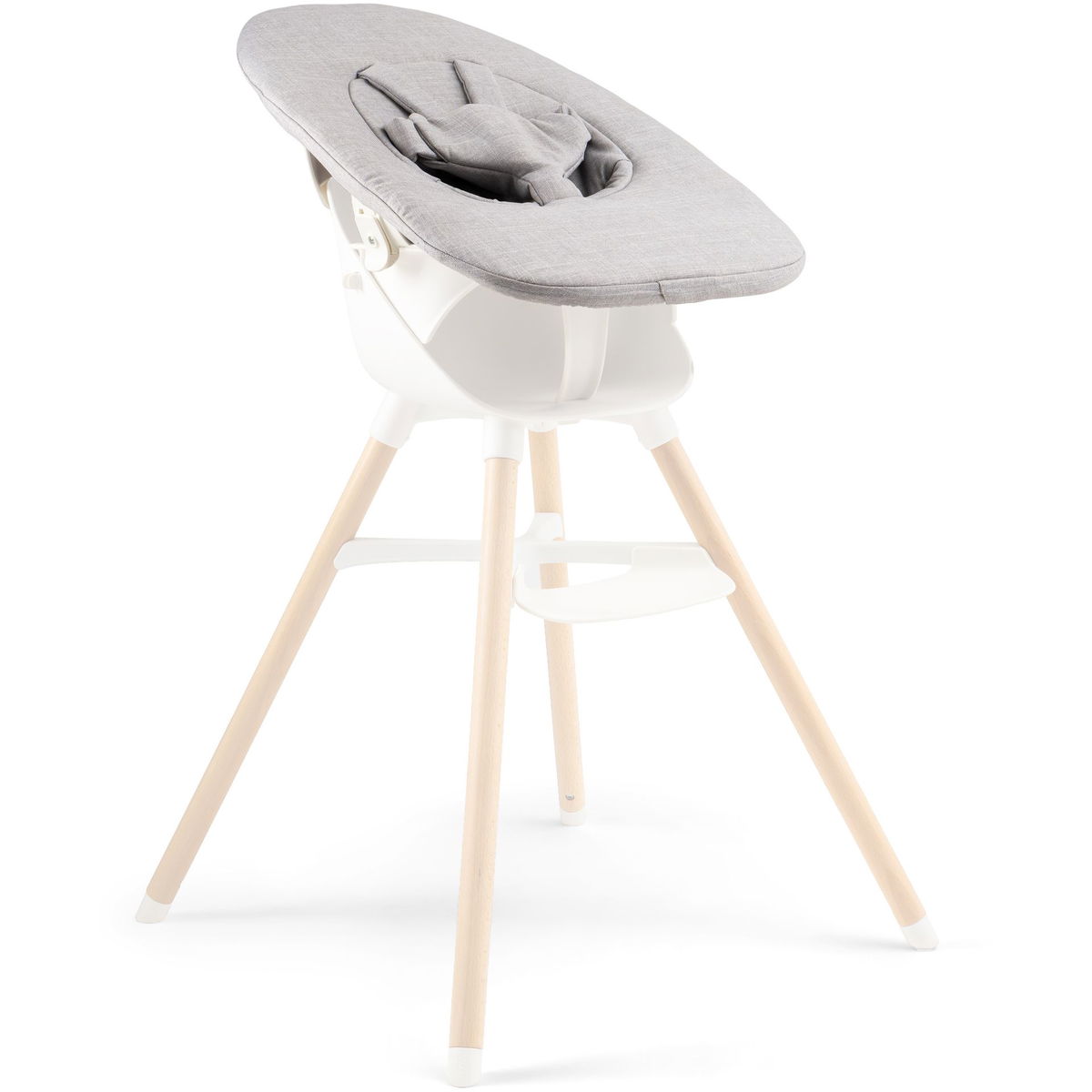ZizaZiza   Hochstuhl Newborn Aufsatz grey/vanilla