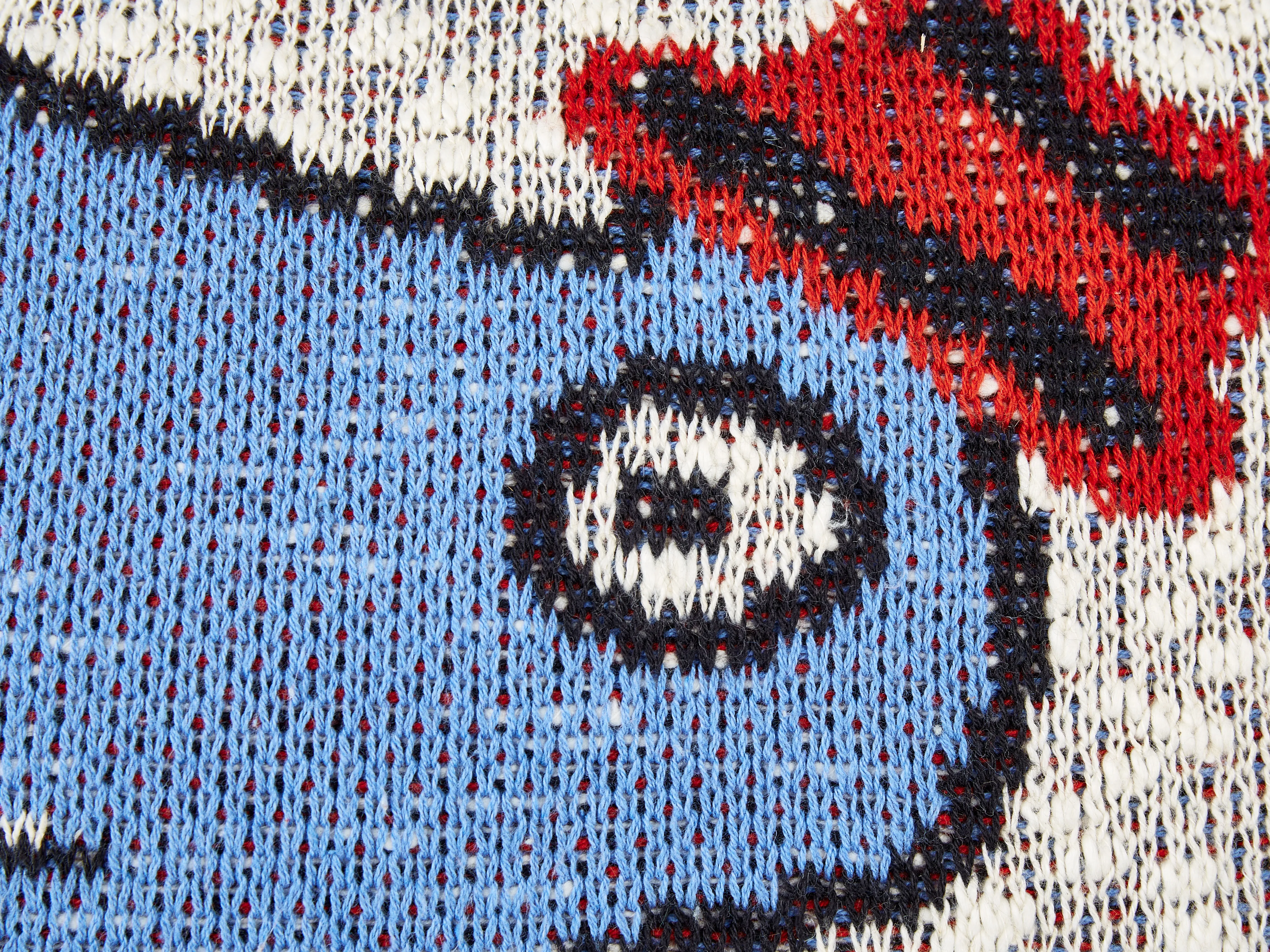 Set van 2 sierkussens GAMBIR Katoen 45 x 45 cm Blauw