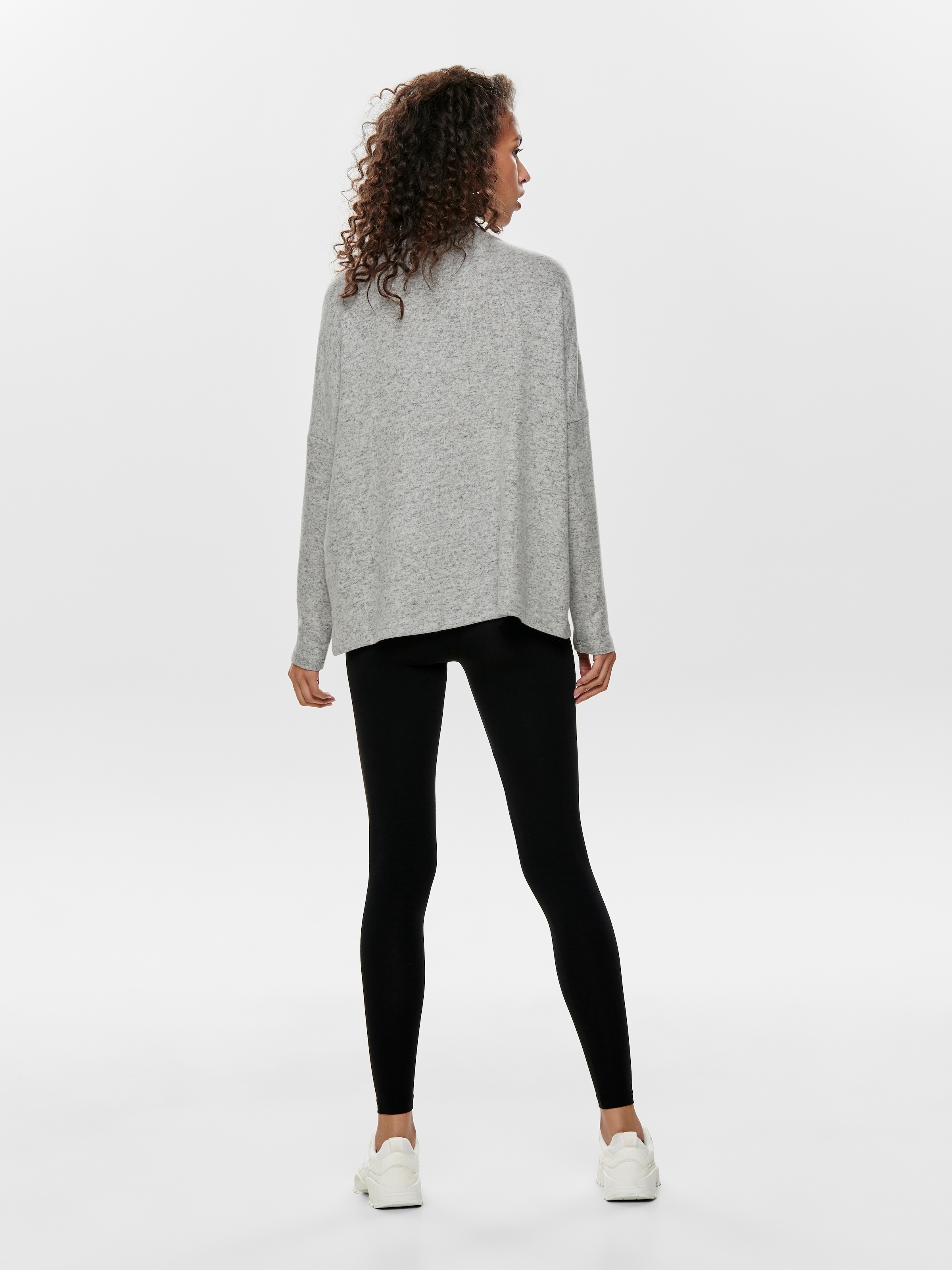 ONLY Leggings »ONLLIVE – Elastischer Bund für Komfort und Bewegungsfreiheit«  sehr figurbetont, Jersey, Baumwollmischung, elastisch, unifarben