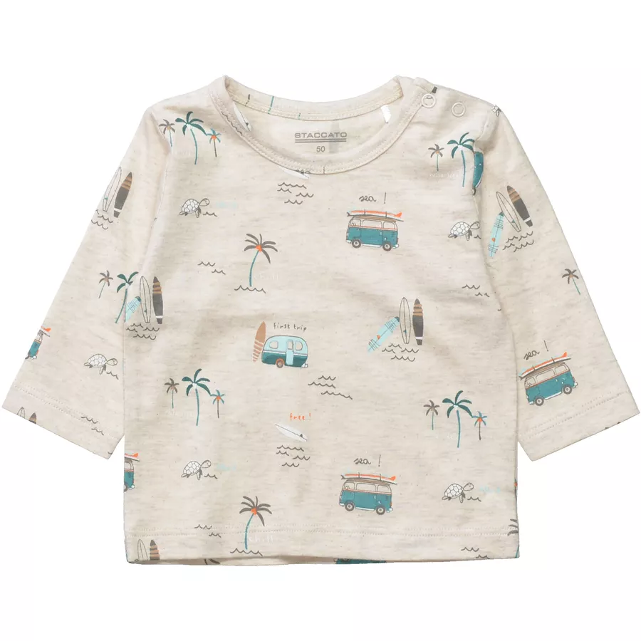 STACCATO Strampler+Shirt water blue