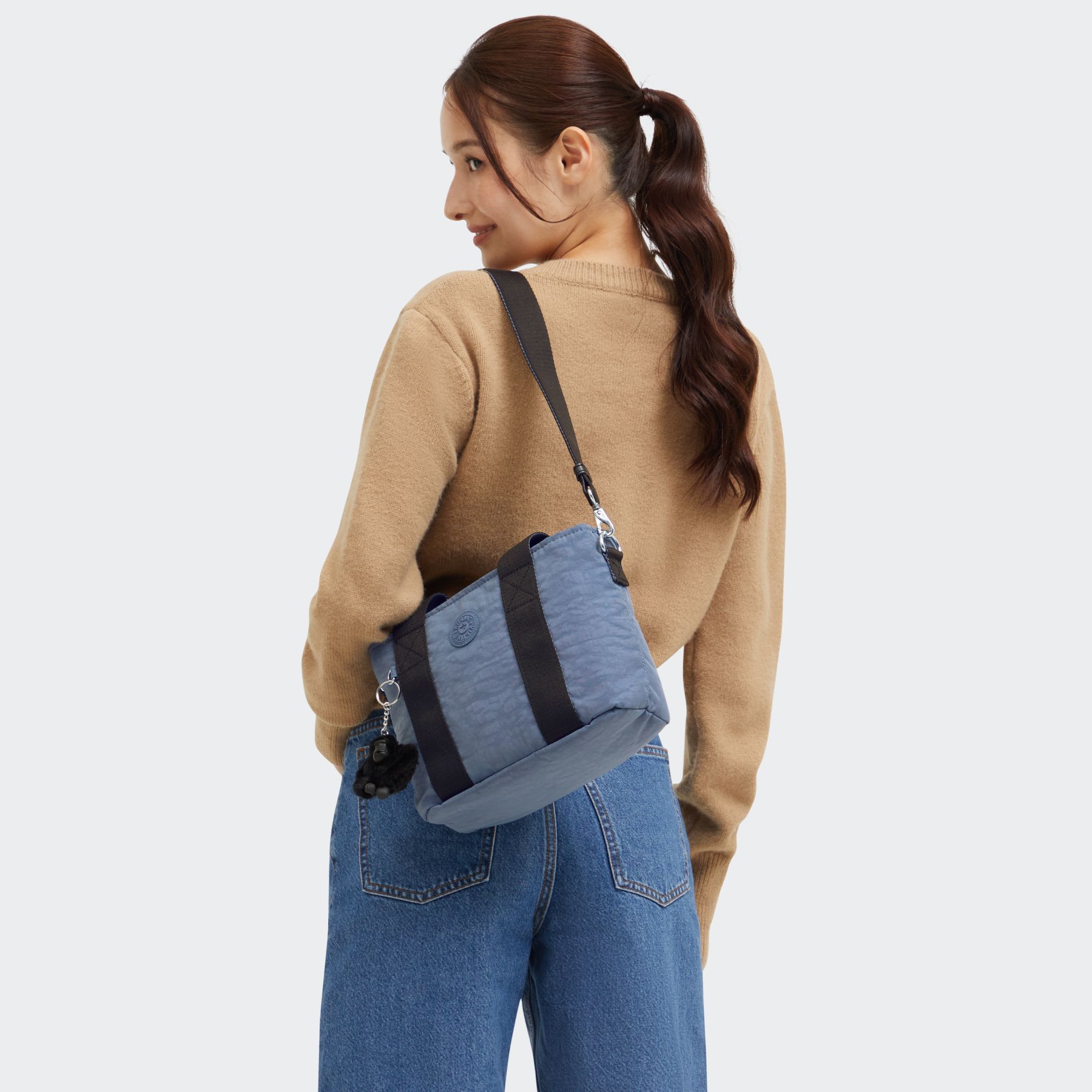 MINTA Sac fourre-tout moyen avec poignées de transport et sangle réglable - Blue Lover
