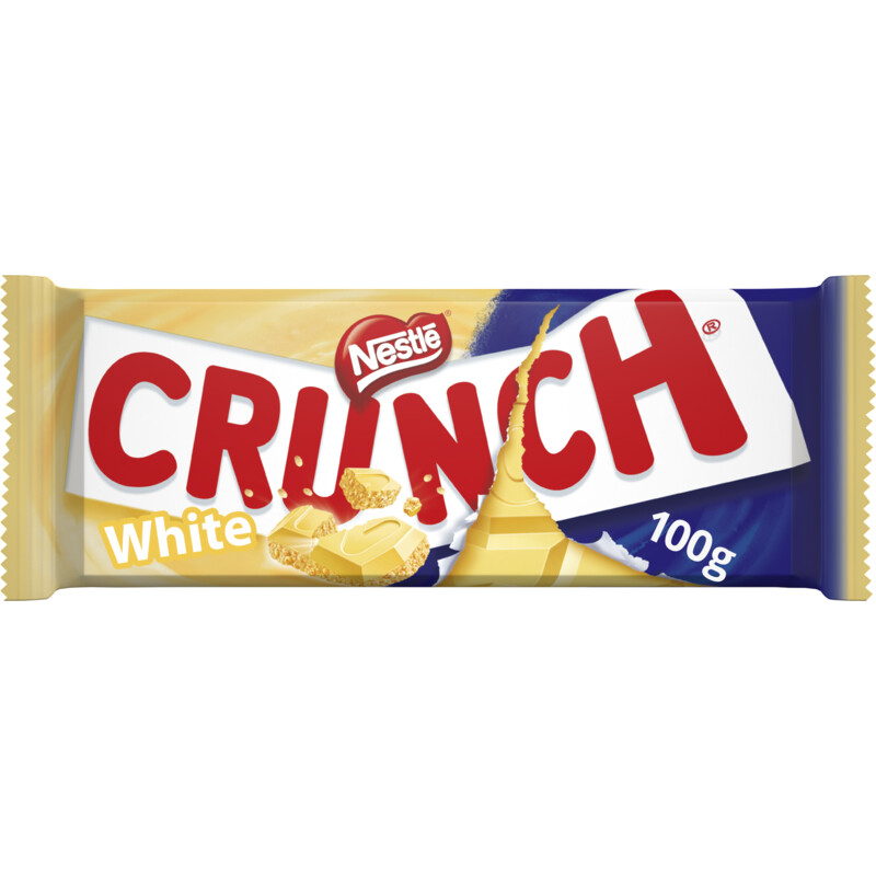 Nestlé Crunch witte chocolade reep