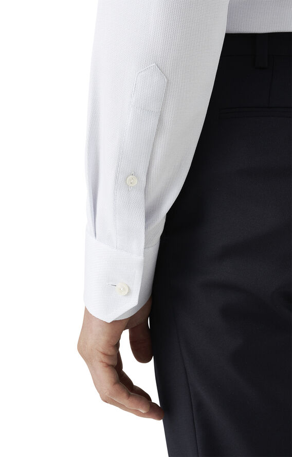ETON Contemporary Fit Light Blue Signature Twill Shirt Lyseblå