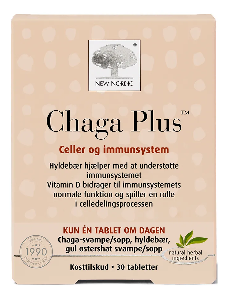 New Nordic Chaga Plus - 30 tabl.