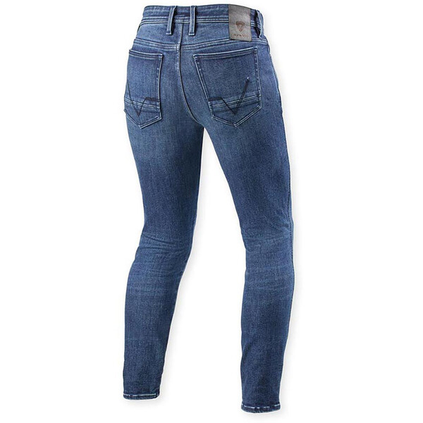 Rev'it - Jean Piston 3 Skinny L34 Bleu