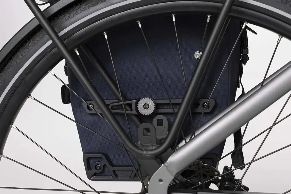 AGU Clean Single Shelter Click'nGo Medium Fietstas Donkerblauw
