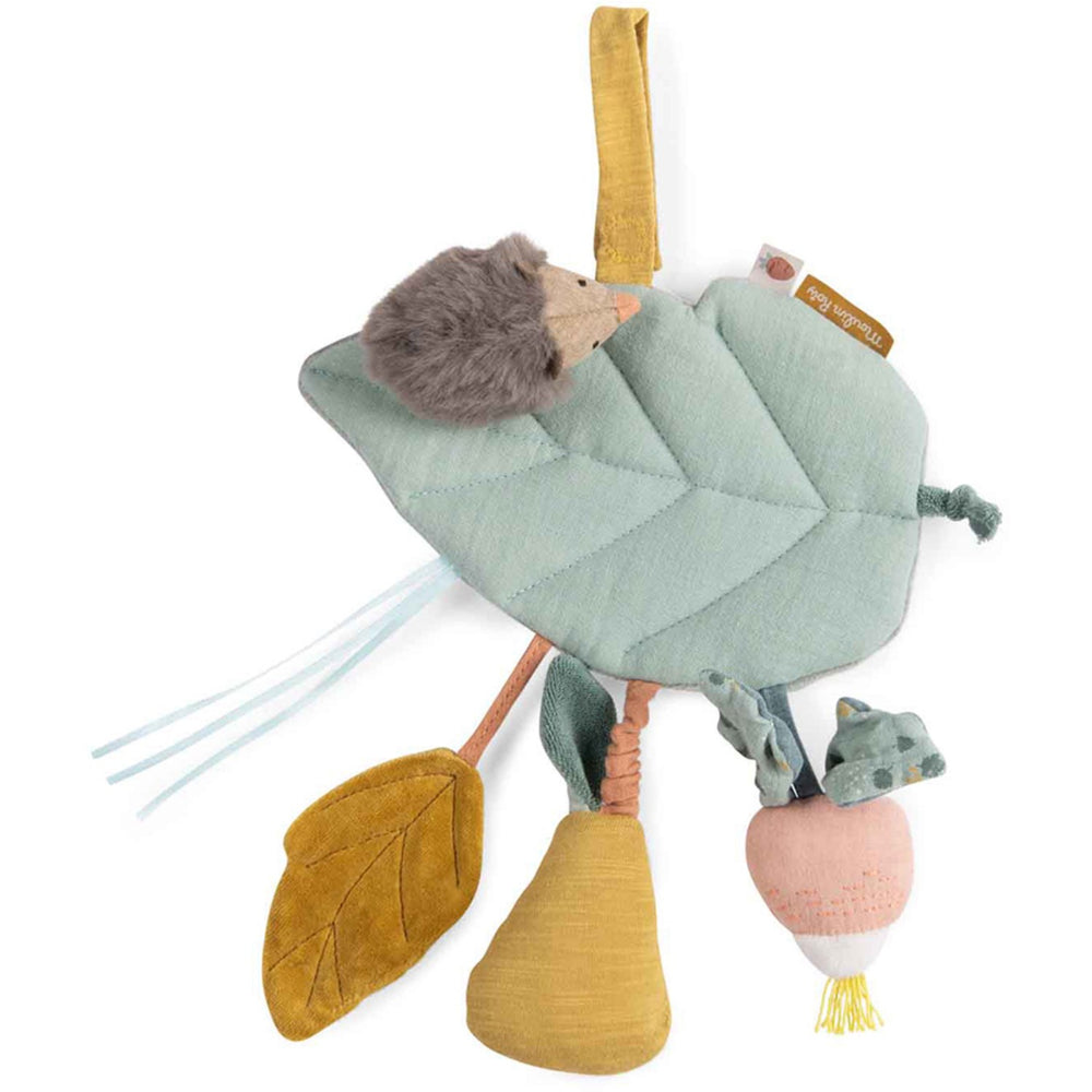 Køb Moulin Roty Aktivitetsrangle - Blad Med Radise Og Pære -Trois Petits Lapins