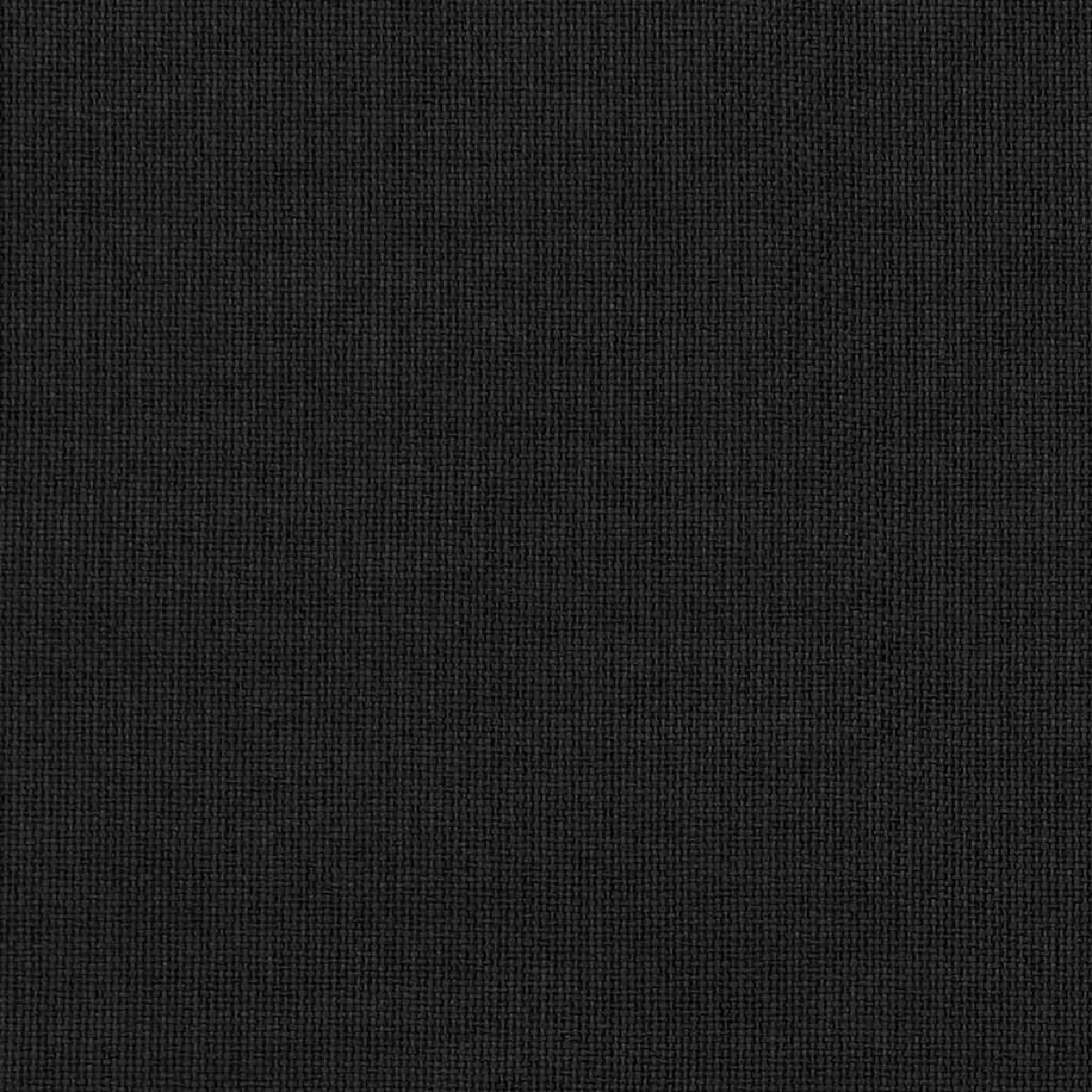 vidaXL Rideaux Ocultants Aspect Lin Noir