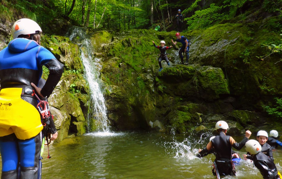 Canyoning für Kinder Gmunden