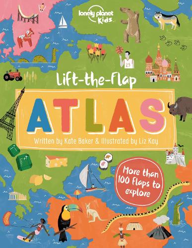 Lonely Planet Kids Lift-the-Flap Atlas (Hardback)