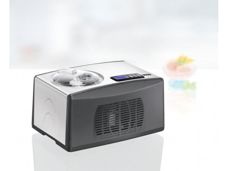 Unold Glacemaschine Cortina 1 l, Silber Eismaschine