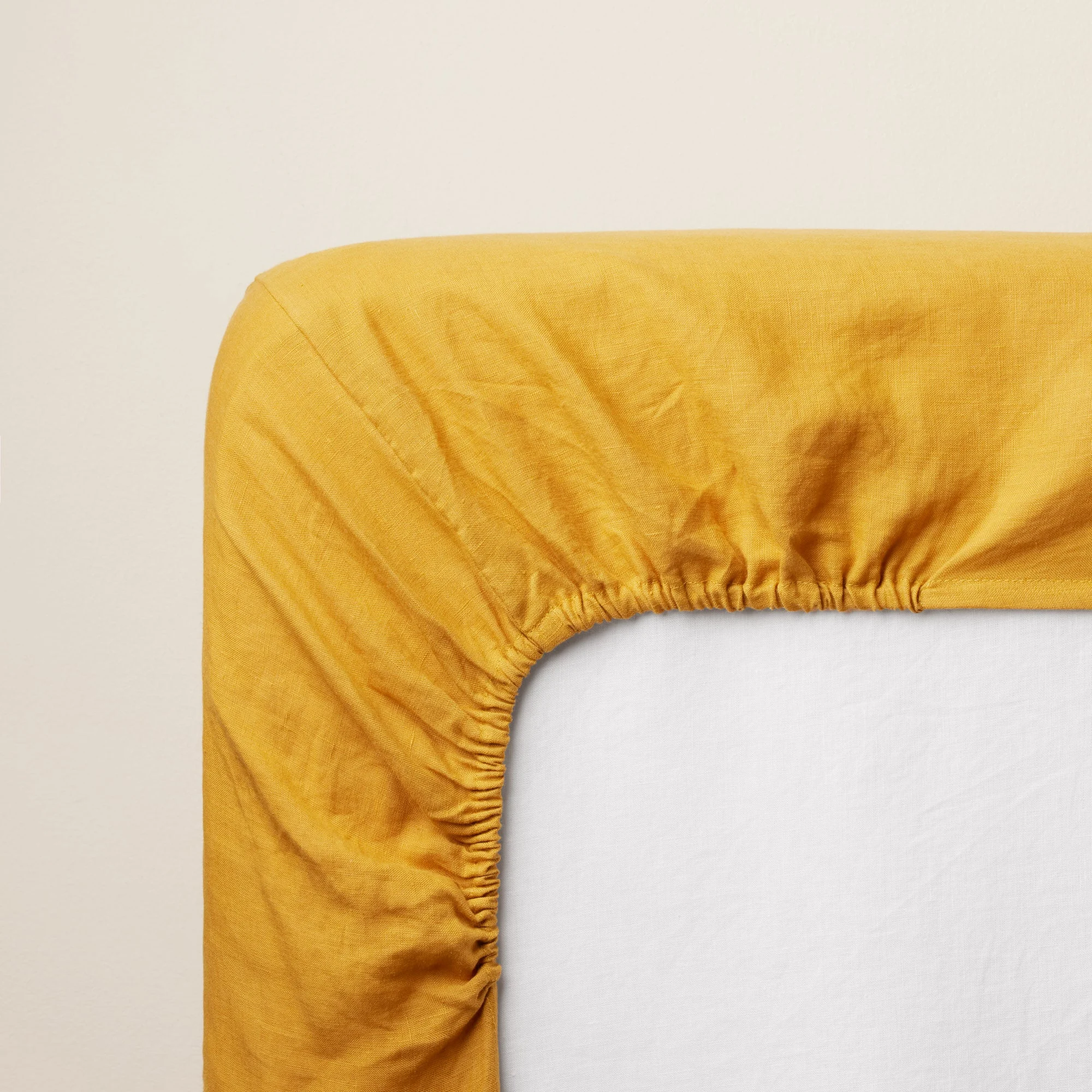 CARLINA - Drap housse | Jaune