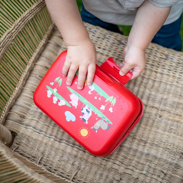 Koziol - Candy L Kinder-Lunchbox Harry, organic green