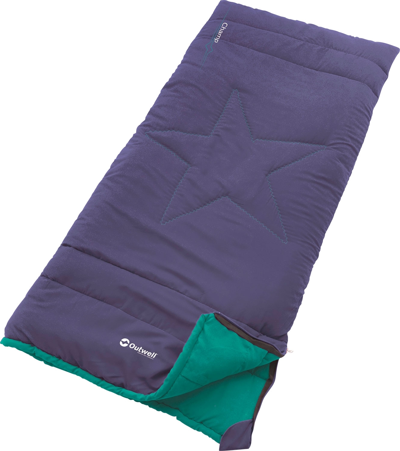 Deckenschlafsack CHAMP Kids, ocean blue 150x70cm
