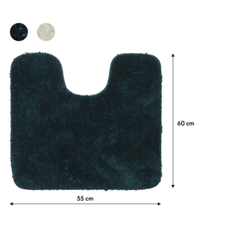 Sealskin toiletmat angora 55x60cm donkergroen