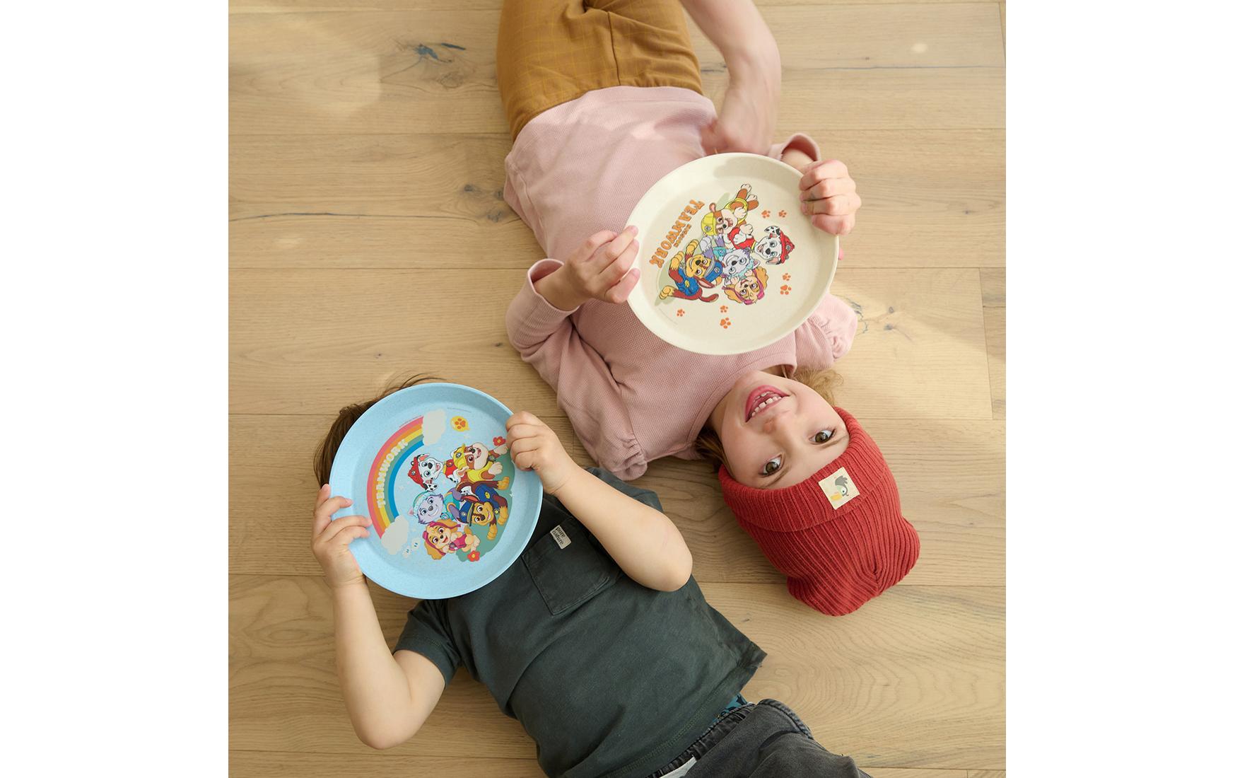 Kinderteller CONNECT PAW PATROL moon 400 mlBaby-Teller aus Biokunststoff