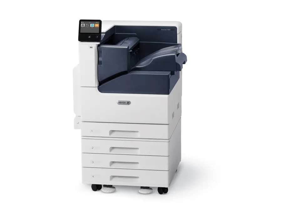 Xerox VersaLink C7000V/DN - Printer - farve - Duplex - laser - A3 - 1200 x 2400 dpi - op til 35 spm (mono) / op til 35 spm (farve) - kapacitet: 620 ark - Gigabit LAN, NFC, USB 3.0