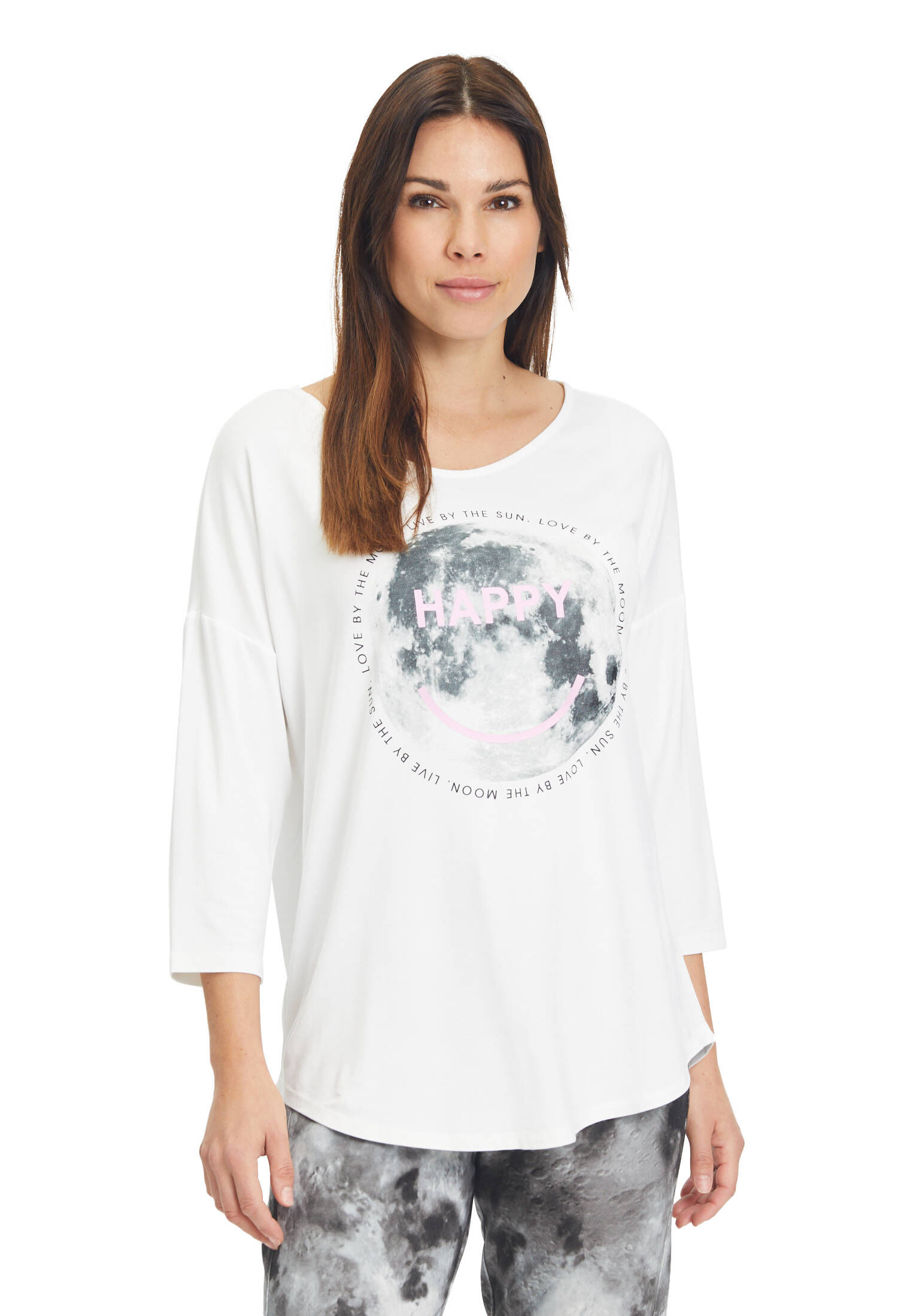Betty Barclay| Damen Oversize-Shirt mit V-Ausschnitt
