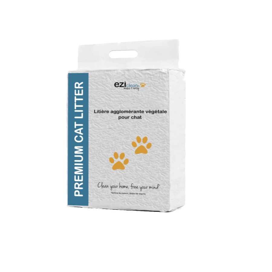 Areia higiênica premium EZIclean para gatos