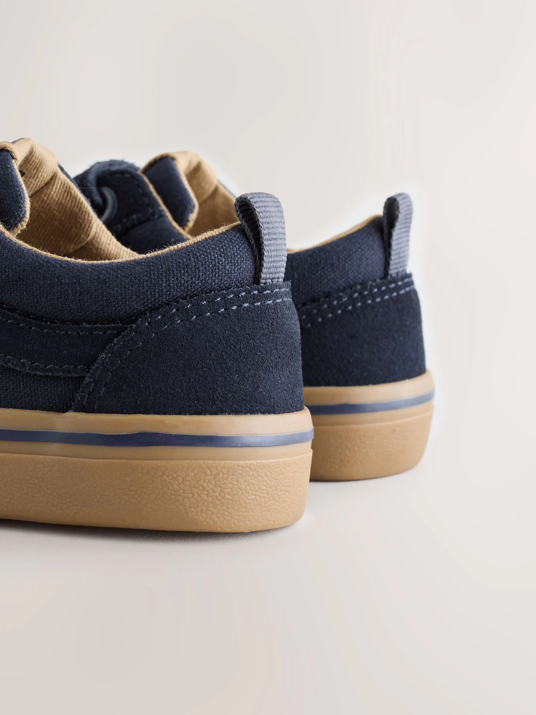 Marineblauw - Klittenbandsluiting Skate Trainers