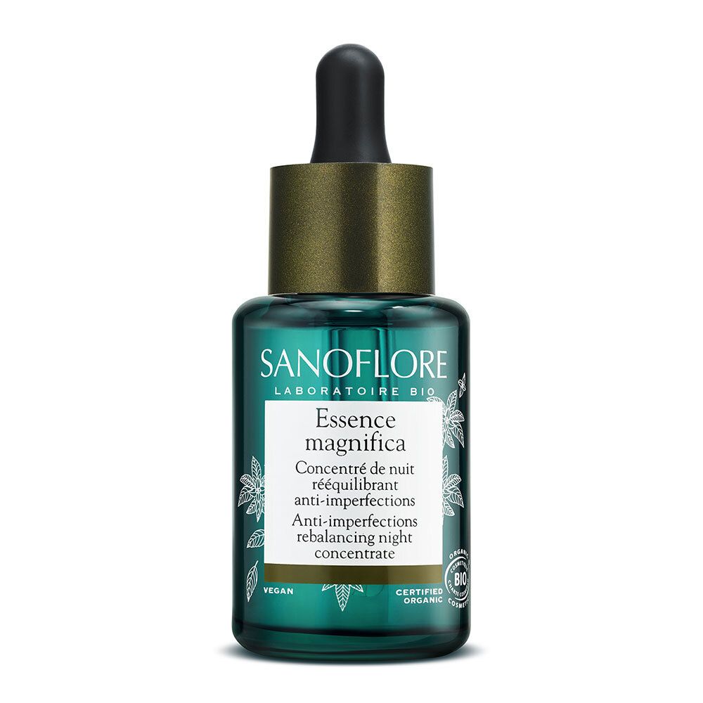 Sanoflore Essence Magnifica Ausgleichende Pflanzliche Nachtpflegekonzentrat