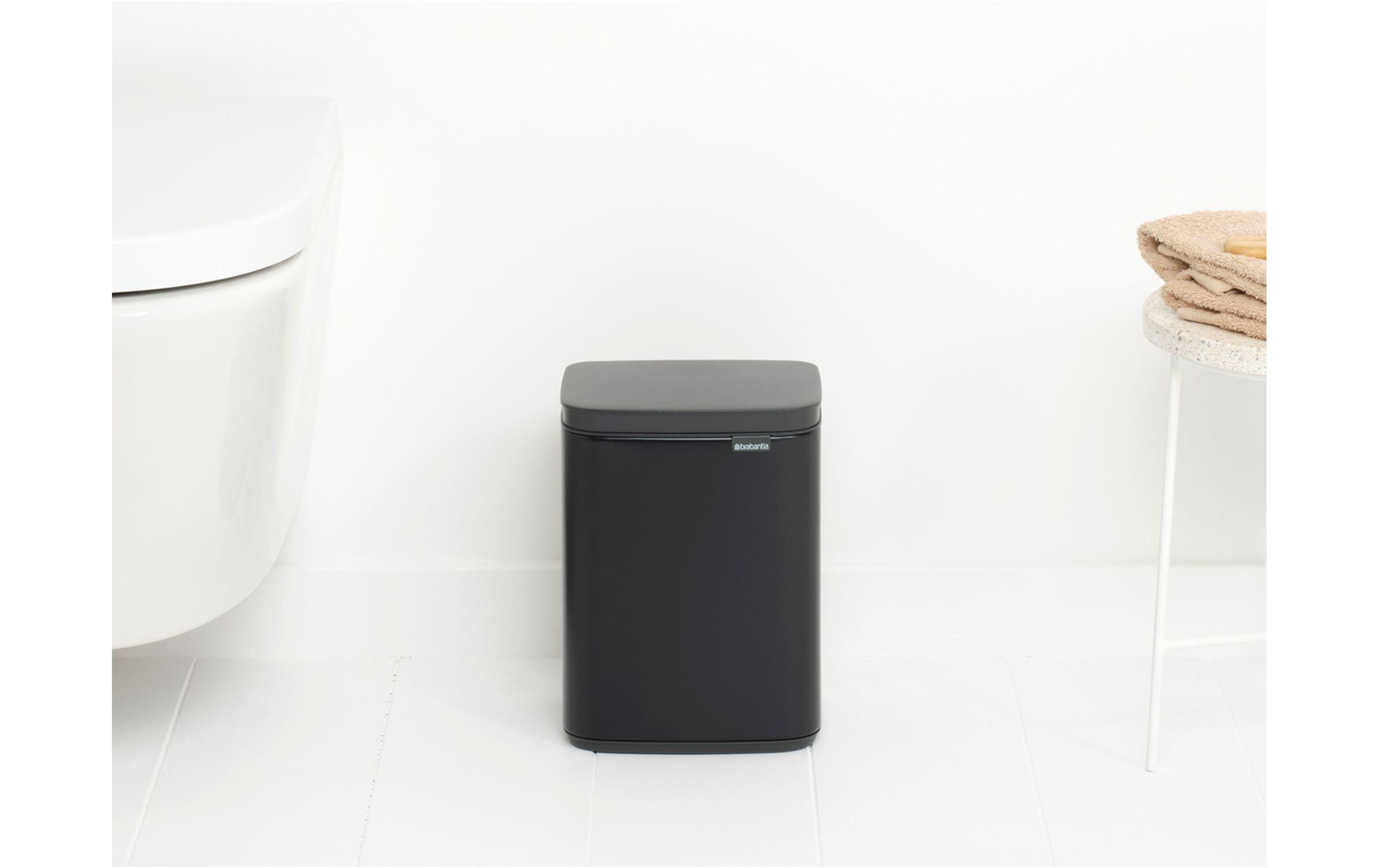 Kosmetikeimer Bo Waste Bin 4 l, Schwarz mattMülleimer