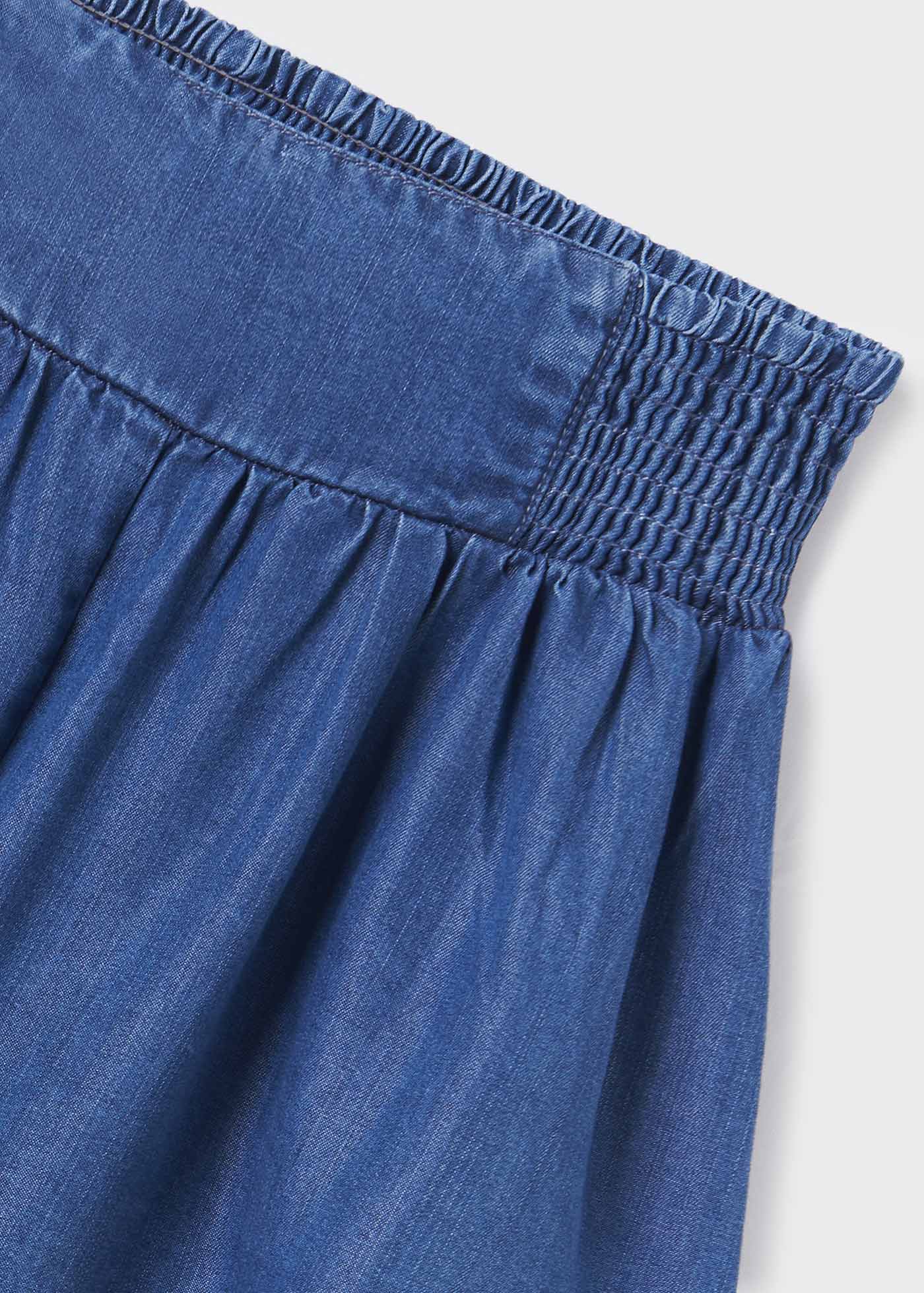 Calças culote TENCEL™ Lyocell para meninas