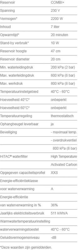 Quooker - Nordic Round - Twintaps - Chroom - Combi+