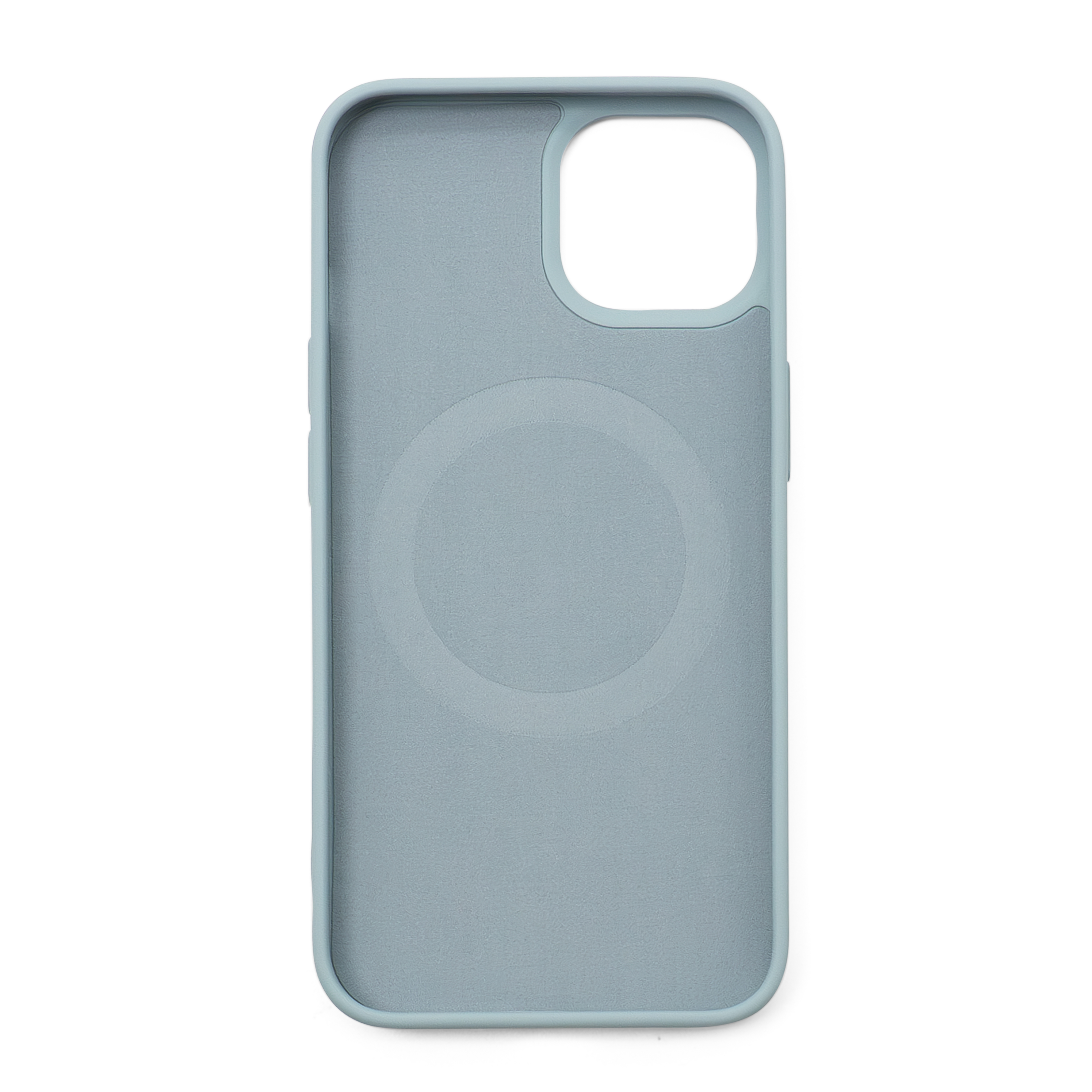 iPhone 14 Pro Max MagSafe Silikon Case Hülle - Hellblau