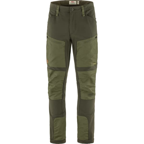 Pantalon randonnée FJALLRAVEN KEB AGILE WINTER TROUSERS M DEEP FOREST-LAUREL GREEN