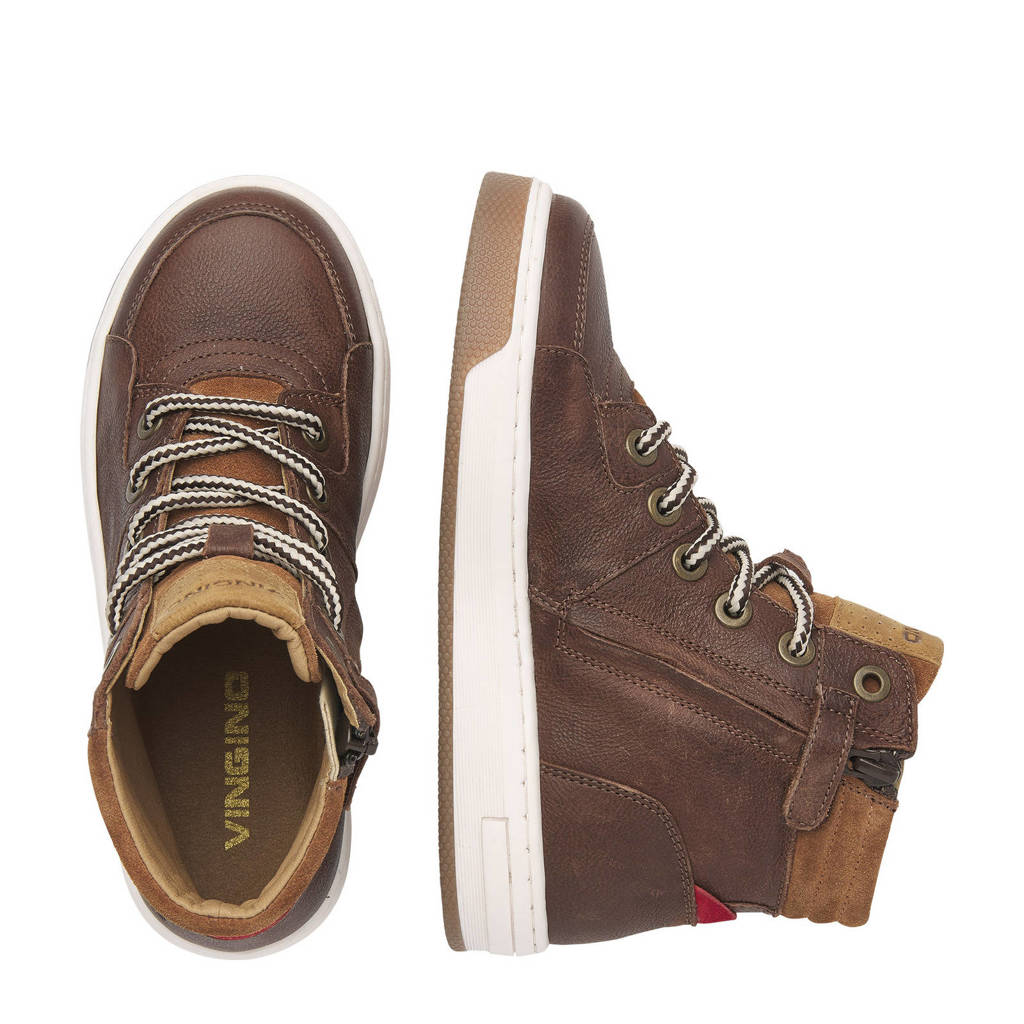 Vingino Duncan Midleren sneakers bruin