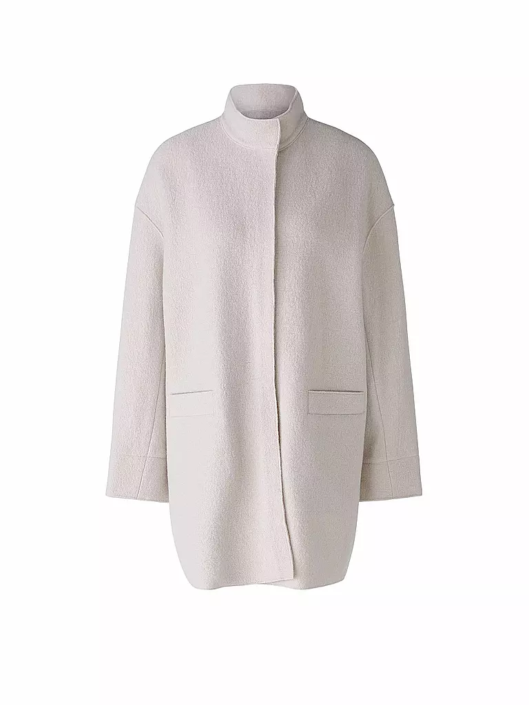 OUÍ Wollmantel beige