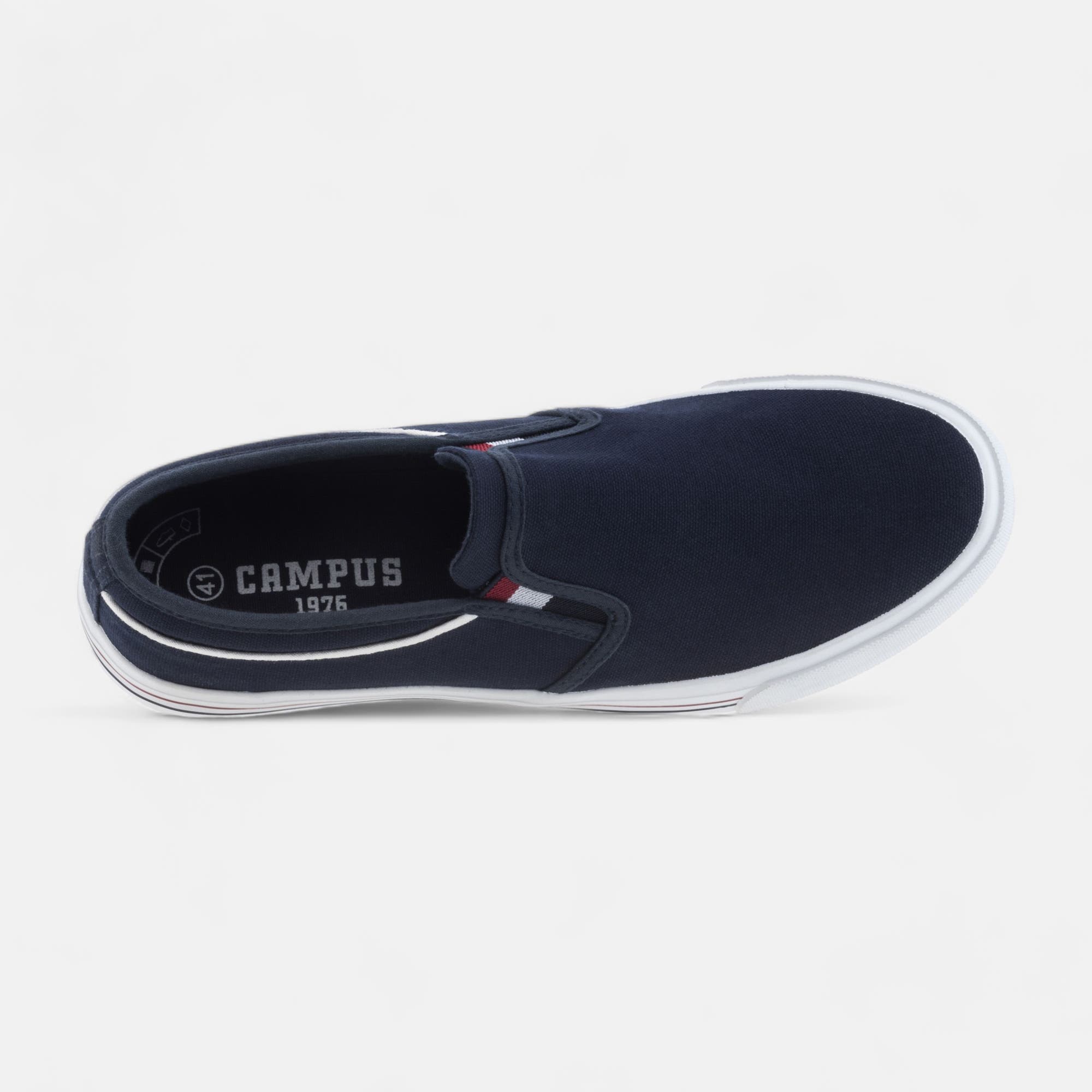 Baskets en toile Homme bleu marine