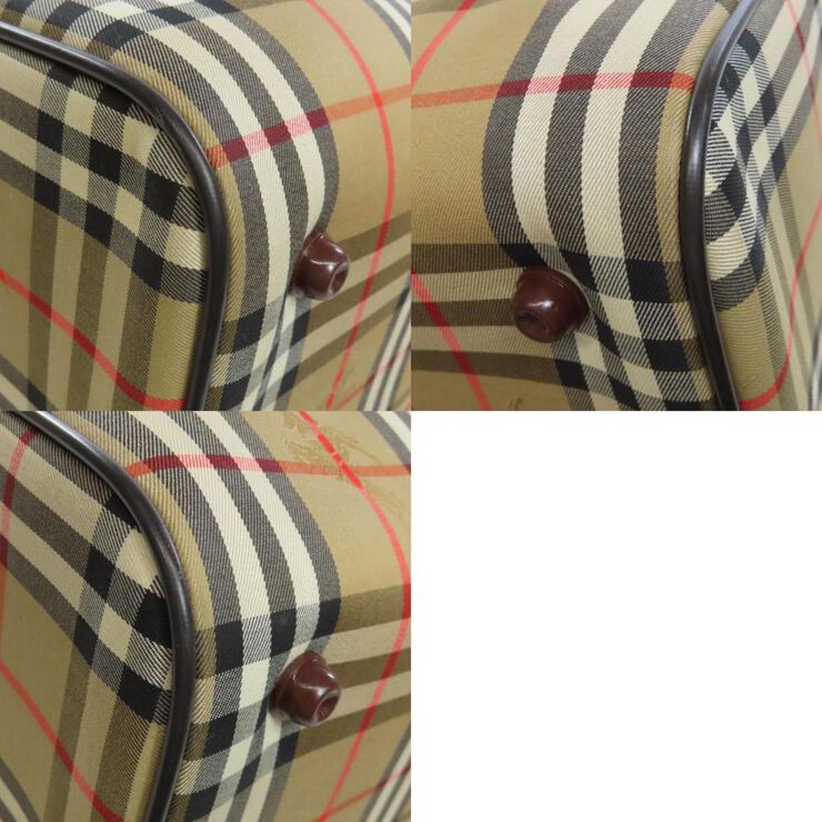 Burberry Vintage Burberry Boston Bag Beige
