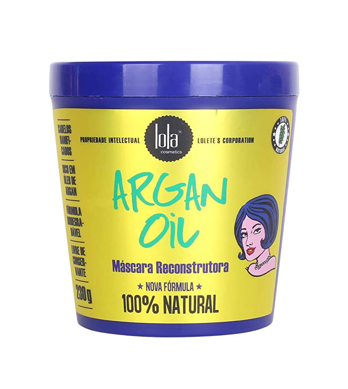 Lola Cosmetics - Máscara reparadora com óleo de argan