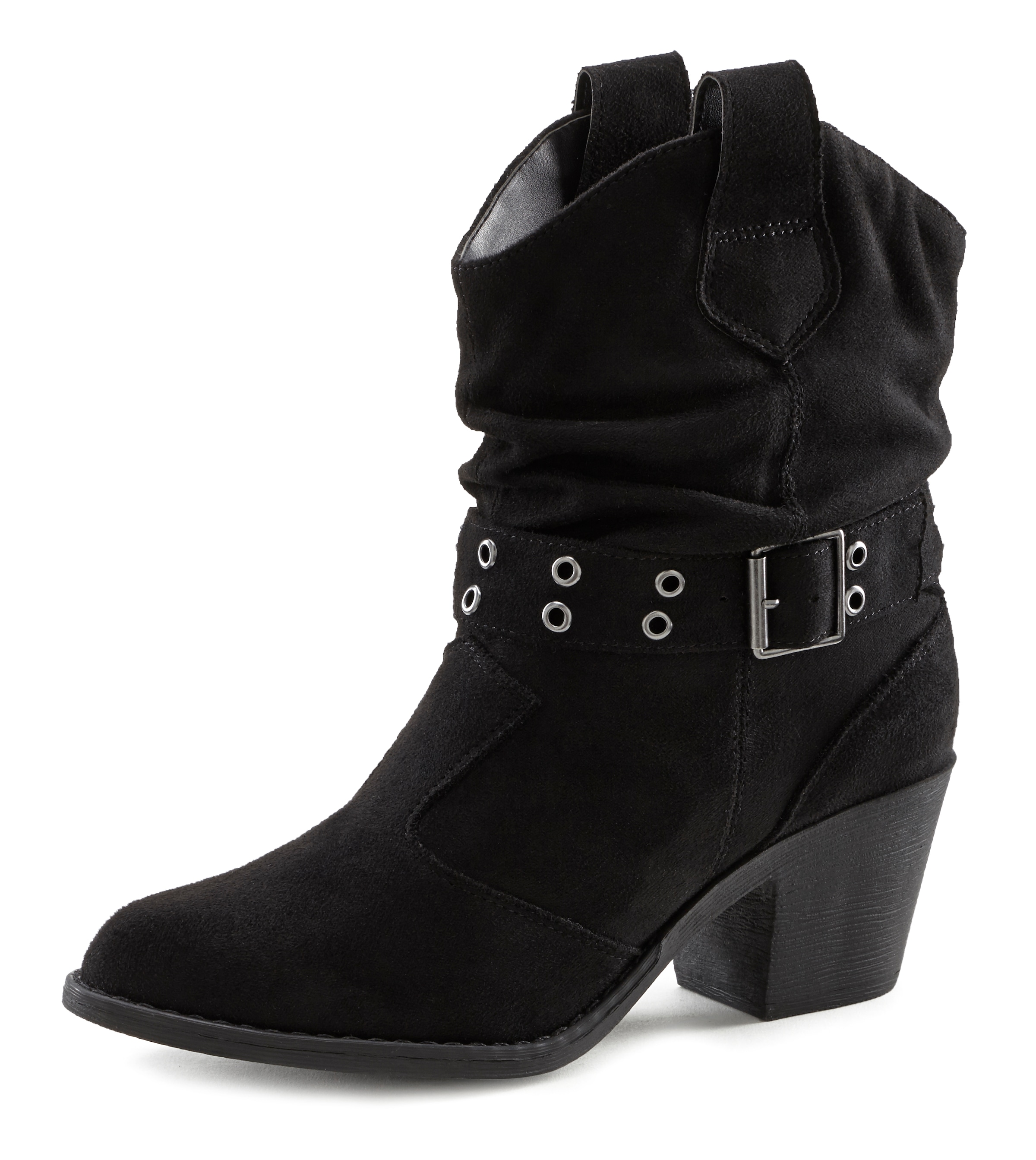 LASCANA Cowboy Stiefelette  Cowboy Boots, Western Stiefelette, Ankleboots VEGAN