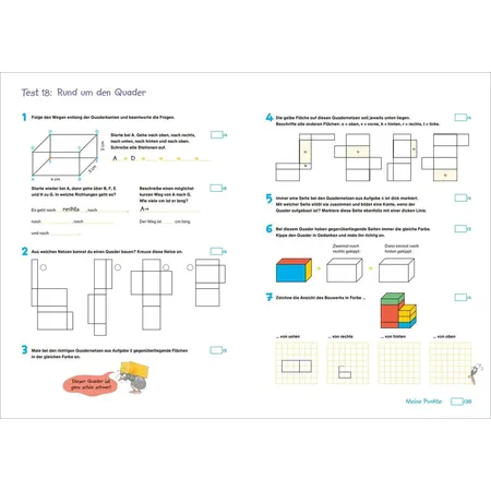 Tessloff Fit für Mathe 4. Klasse. Mein Testheft