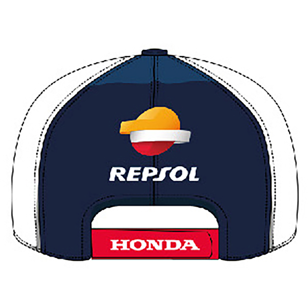 Honda Repsol - Casquette baseball Racing Bleu / Blanc / Rouge