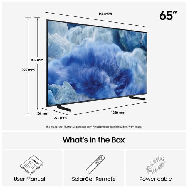 Samsung 65” Q8F 4K QLED Smart TV (2025)