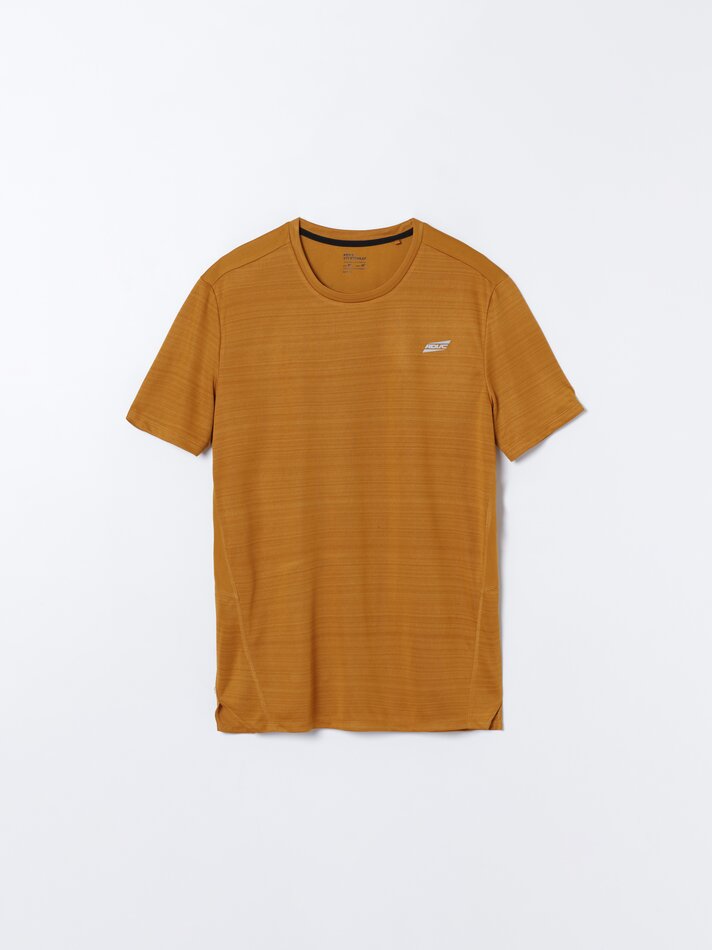 Camiseta esportiva técnica para meninas - Abóbora