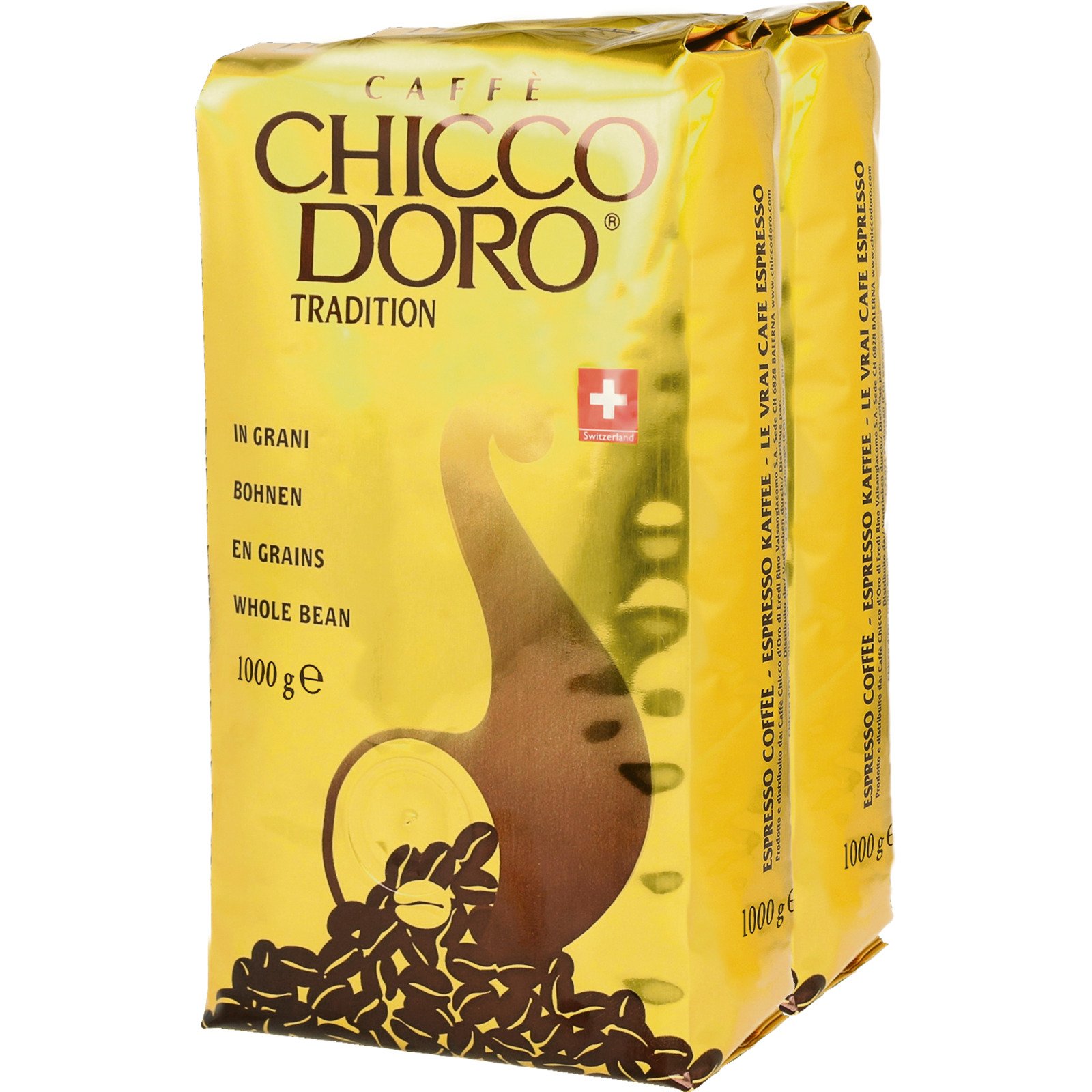 Caffè Chicco dOro Tradition Bohnen 2x1kg