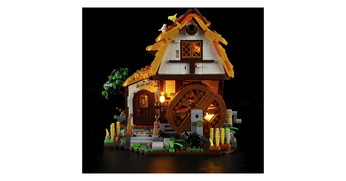 LumibricksMiddle Ages - Medieval Water Mill Constructiespeelgoed  (F9061)