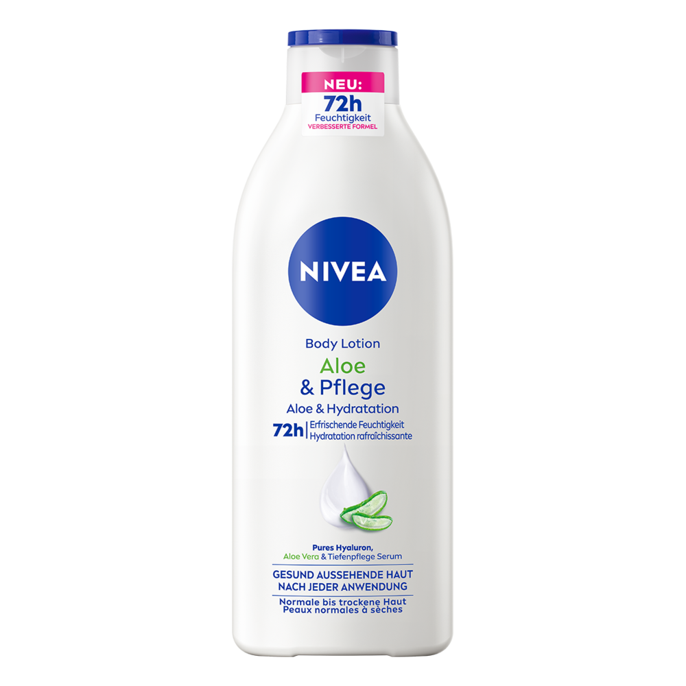Nivea Body Lotion<br>400 ml, Flasche, Lotion, Aloe & Pflege