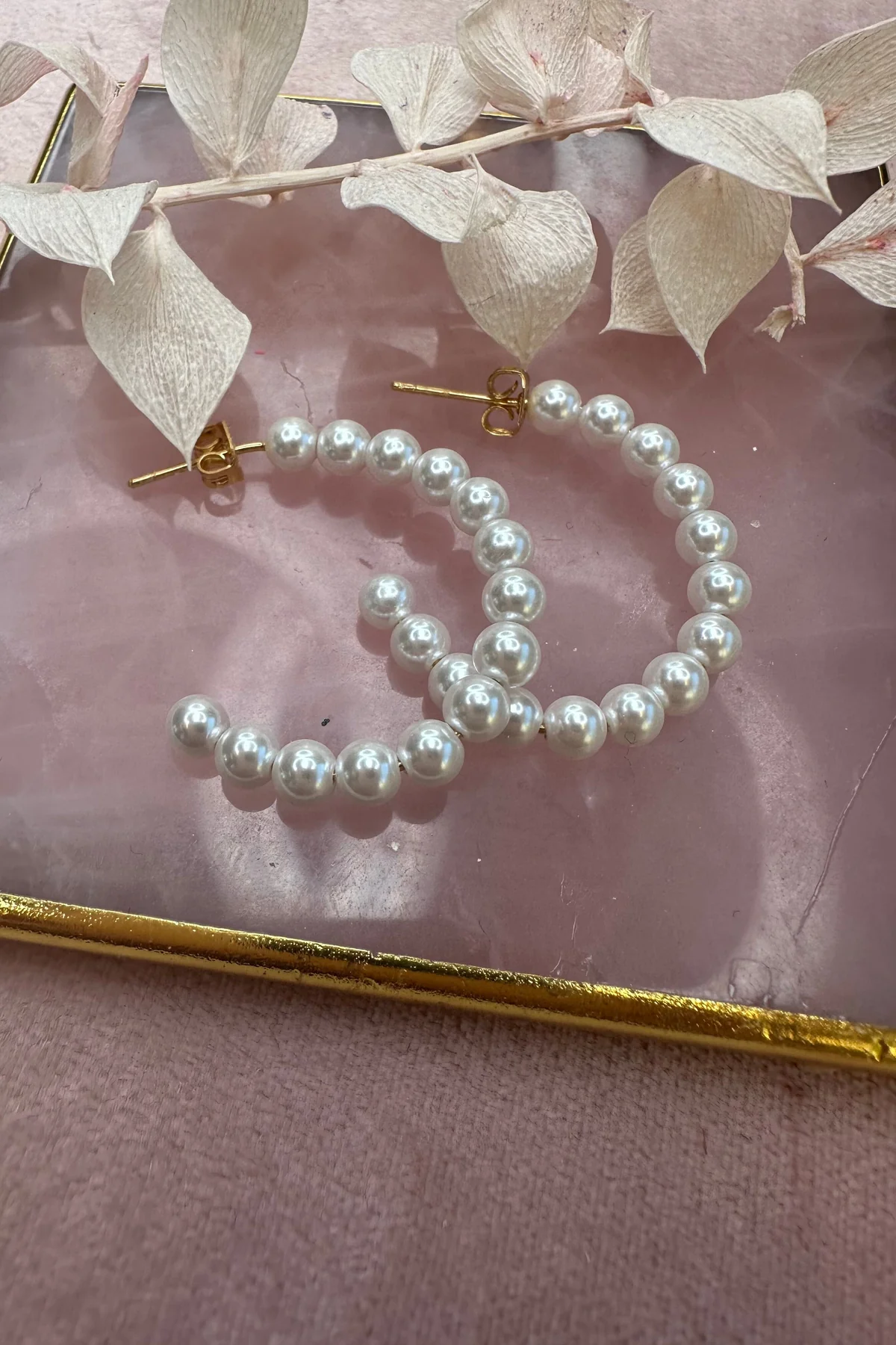 Mellow Moon Pearl Ear Hoop