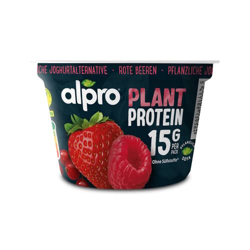 Alpro Soja-Joghurtalternative Protein Rote Früchte