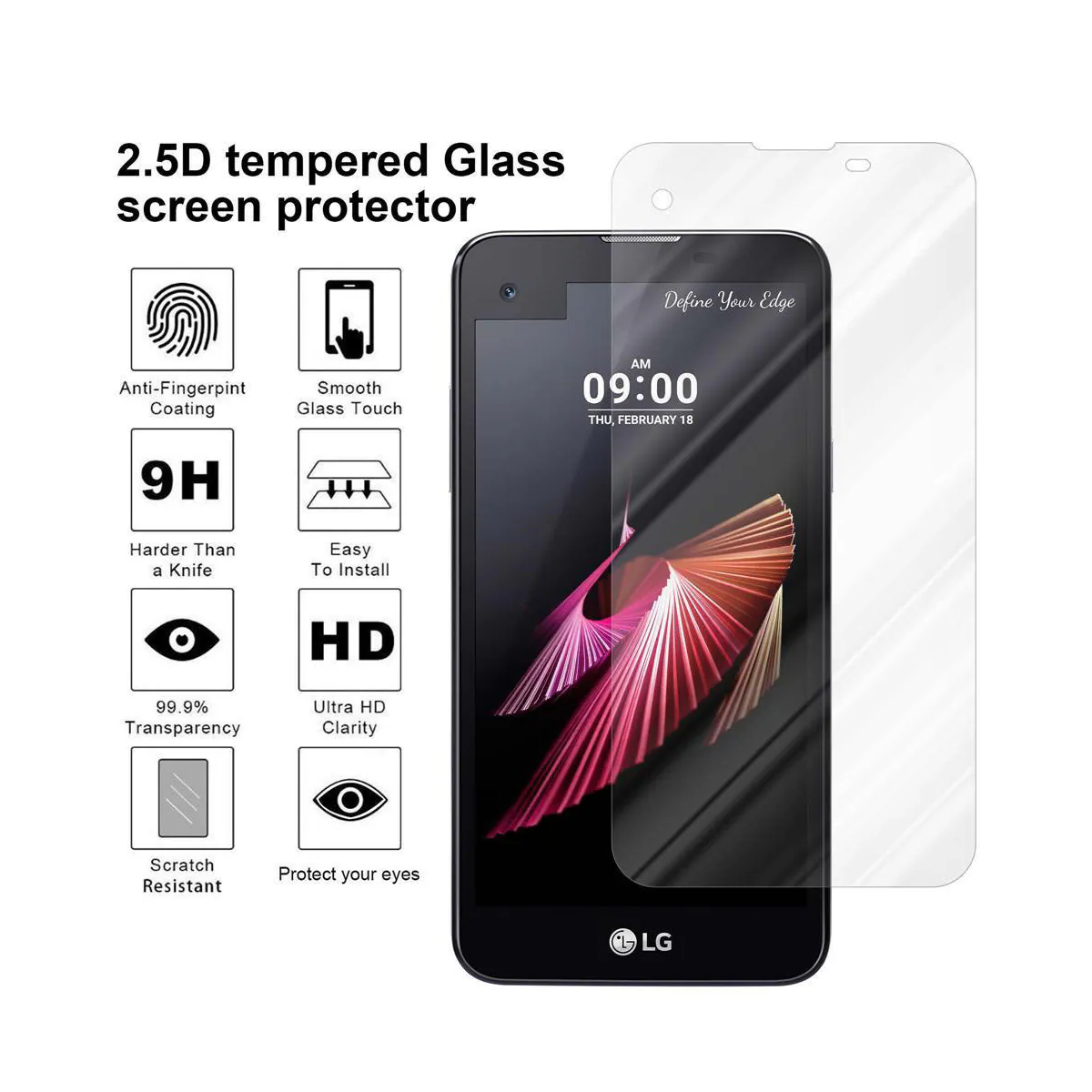 LG X SCREEN Skjermbeskytter Skärmskydd