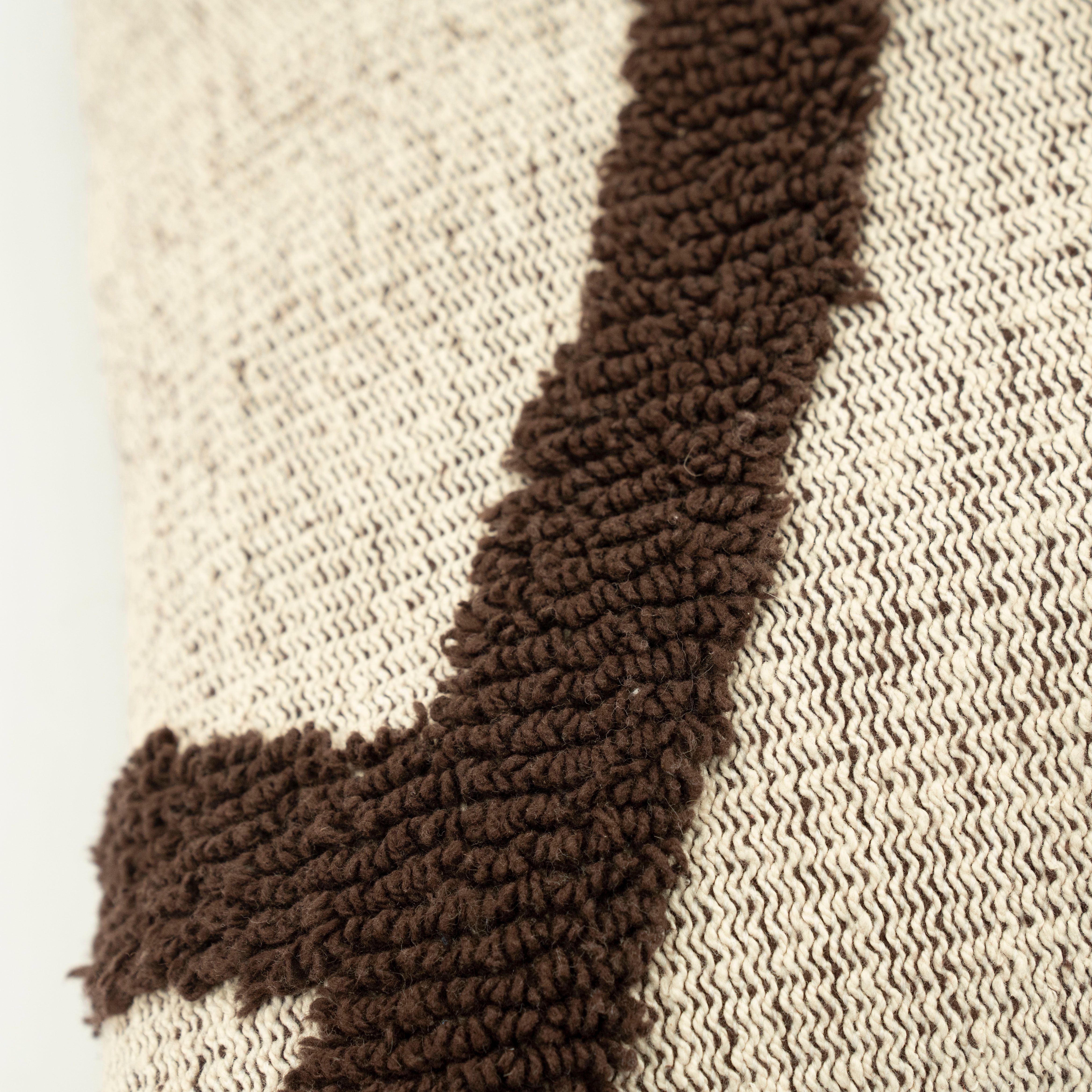 Sierkussen 250135 dark brown Majani B45 x D45 cm