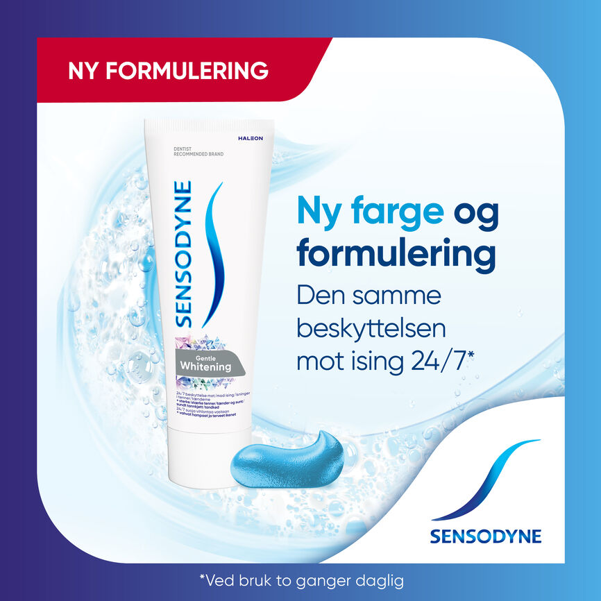 Sensodyne Gentle Whitening tannkrem 75 ml