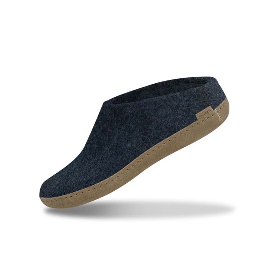Glerups Slip-on Hjemmesko, Denim, 41